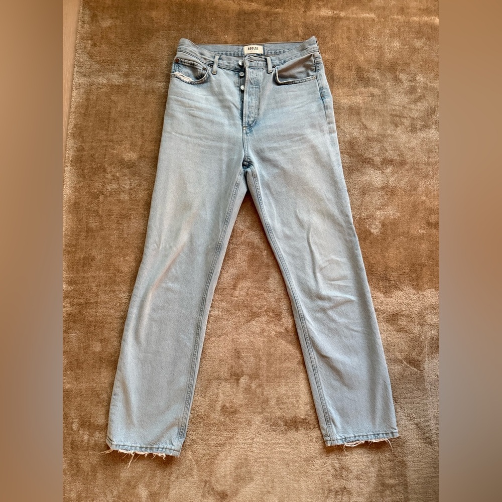 AGOLDE Light Wash 90s Jean